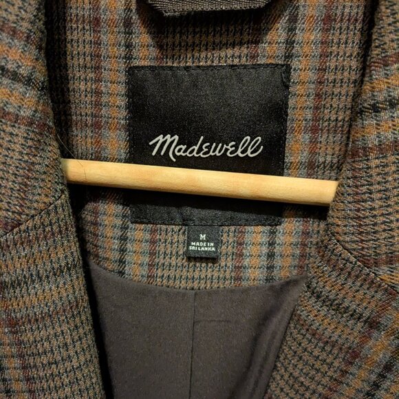 Madewell Caldwell Double-Breasted Blazer Size M - Picture 4 of 5